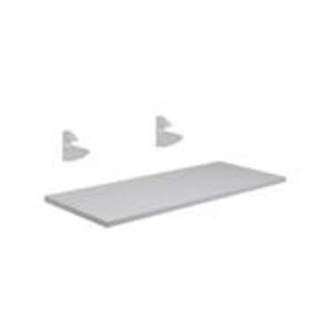 Imagem de Prateleira De Livro De Parede  Mdf /  mdp Branco 60 X 20 Nichos Sala Q