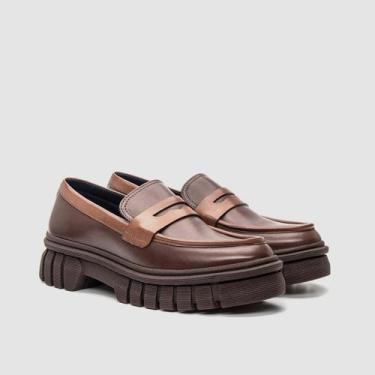 Imagem de Sapato Manu Elegance 0480 Tan/café - Zapattero,  38