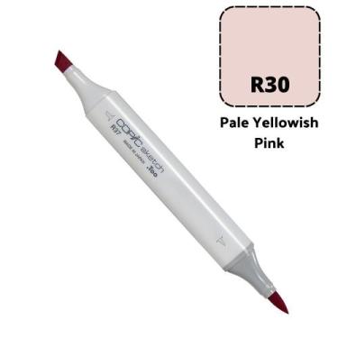 Imagem de Caneta Marcador Copic Sketch Ponta Dupla Variações Cores R, R30 PALE Y