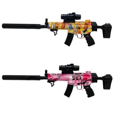 Imagem de Brinquedo Arminha de Bolinha de Gel Arma de Gel Eletrônica - Altomex/K