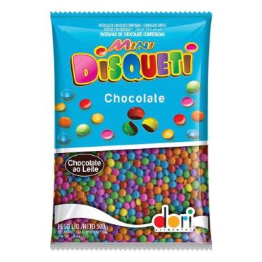 Imagem de Mini Disqueti Chocolate C/500 Gramas Dori - Dori alimentos