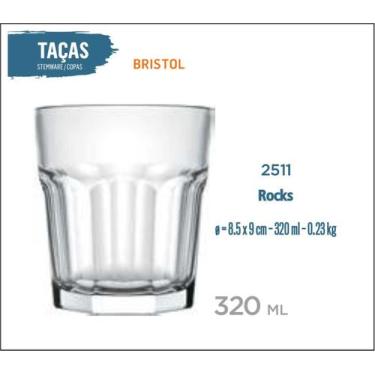 Imagem de Copo Bristol 320ml - Whisky Vodka Cachaça - Nadir Figueiredo