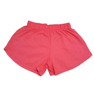 Imagem de Short Feminino Carnaval Academia Bermuda Praia Liso Moda Verão Tactel,