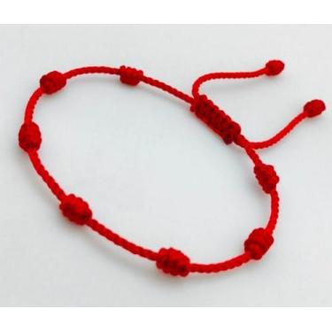 Imagem de Pulseira dos 7 nós  kabbalah  cabala - despertararts