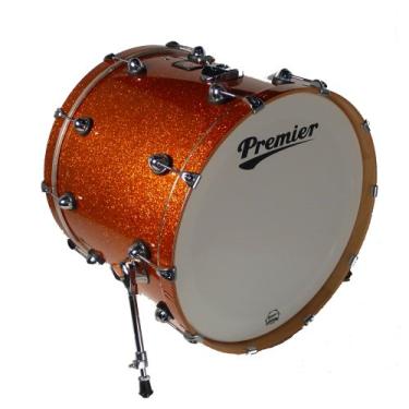 Imagem de Premier Drums Bateria Genista Series 42882OSXD, 1 peça, bordo, 56 x 45,7 cm (laranja queimado)
