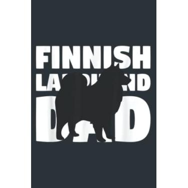 Imagem de Finnish Lapphund for Dog Father Finnish Lapphund Dad: Study Notebook, 6 x 9 inches, 120 pages