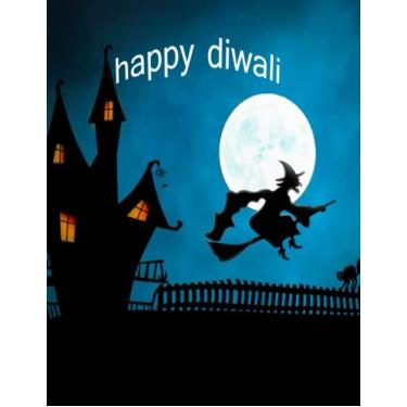 Imagem de Diwali notebook happy diwali Family, friends and loved ones book for work and archive: Diwali notebook happy diwali Measuring 8.5 x 11 in 120 page