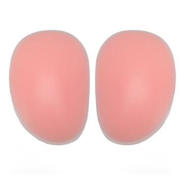 Imagem de Almofadas de Silicone para Bunda BTSEURY, 1 par de Almofadas para Elevação de Bunda de Silicone, Bordas Finas, Acolchoamento Removível, Inserções para Glúteos para Mulheres, Rosa