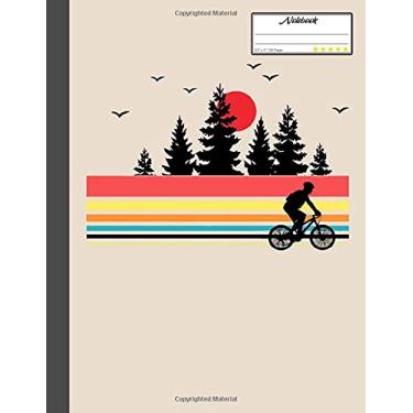 Imagem de Mountain Biking Lover Notebook: Lined Notebook, Diary, Track, Log or Journal - Gift for Mountain Bikers, Cyclists, Bicycles Fans, Off-Road Cycling Lover - (8.5” x 11” 120 Pages)