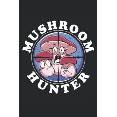 Imagem de Mushroom Hunter - Cuaderno para recoger setas: Libreta para los amantes de las setas con 120 páginas rayadas de 1, 80 x 2, 80 m para los que les gusta ... setas al bosque o cultivarlas ellos mismos
