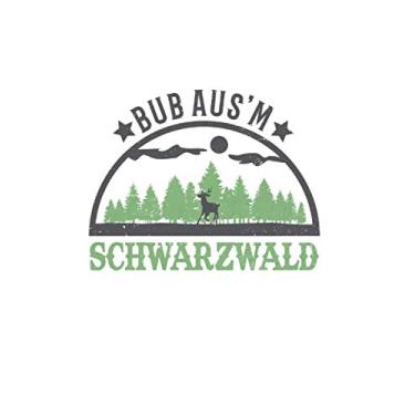 Imagem de Schwarzwald Reise Notizbuch: Bub aus'm Schwarzwald Schwarzländer Bollenhut / 6x9 Zoll / 120 ausfüllbare Seiten
