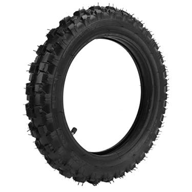 Imagem de Conjunto de Substituição de Pneu Off Road Premium e Câmara de Ar de 2,50 a 10 Polegadas - Design de Válvula Reta para Serviço Pesado para CRF50 Dirt Bike, MX500, MX650, SX500,