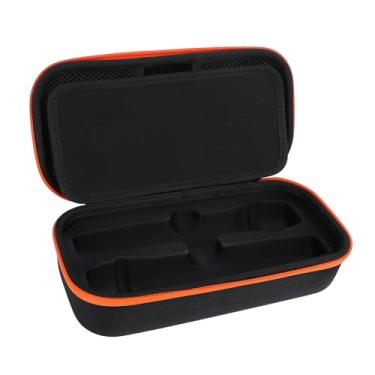 Imagem de Estojo de Microfone, Caixa de Armazenamento de Microfone Portátil EVA Shell Com Alça para Músicos e Alto falantes, preto.