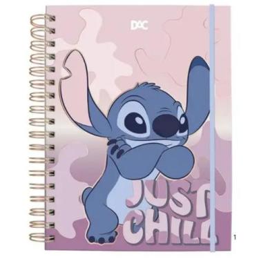 Imagem de Caderno Smart Colegial Desmontavel Stitch 10 Divisorias 80fls - Dac