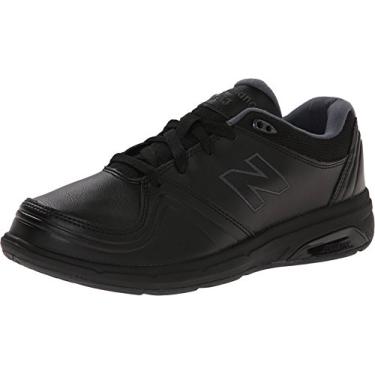 Imagem de New Balance Tênis de caminhada feminino 813 V1 com cadarço, Preto, 7 Narrow