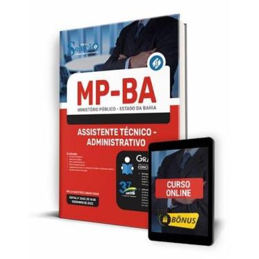 Imagem de Apostila MP-BA - Assistente Técnico - Administrativo - Editora Solução