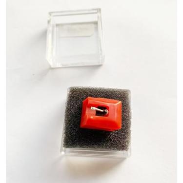 Imagem de Caneta de substituição ATN95E para toca-discos com agulha para toca-discos AT-LP120-USB e vários acessórios de toca-discos AT-Model (vermelho)