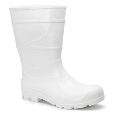 Imagem de Bota Pvc Borracha Cano Médio Galocha Impermeável Epi Crival - bota gal