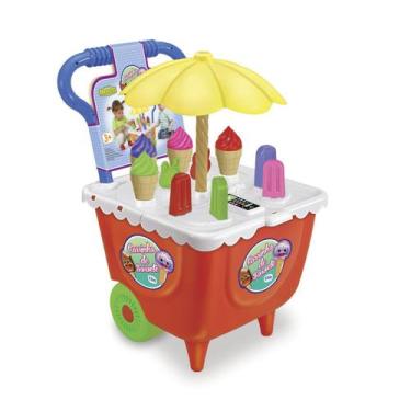 Imagem de Brinquedo Carrinho de Sorvete de Brinquedo - Tilin - Tilin Brinquedos,