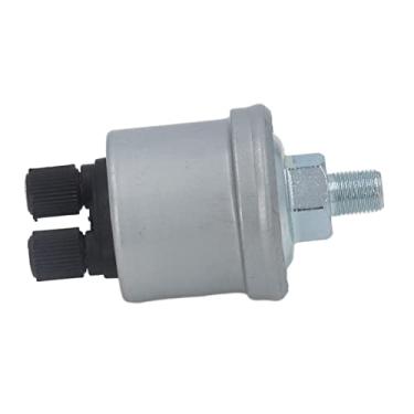 Imagem de Sensor de Pressão de óleo, Liga de Alumínio 1/8 NPT 0-10BAR Com Resistência Alta/baixa, Compatível Com VDO