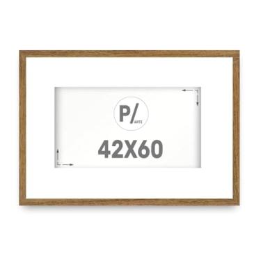 Imagem de Moldura Para Poster Imagem Foto A2 42x60 Cm Com Paspatur