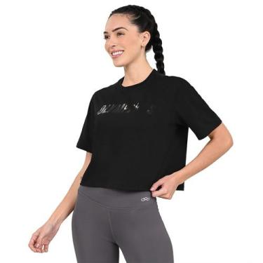 Imagem de Camiseta Box Olympikus Feminina, Preto, G