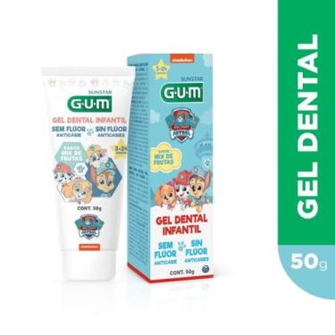 Imagem de Gel Dental Infantil Patrulha Canina SEM Fluor  GUM  1 bisnaga 50grs