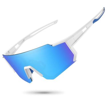 Imagem de Óculos de sol esportivos STORYCOAST Polarized UV400 White Frame