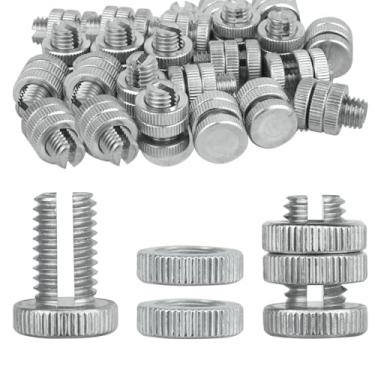 Imagem de 40 peças parafuso dividido conector junta braçadeira linha braçadeira torneira para cerca elétrica