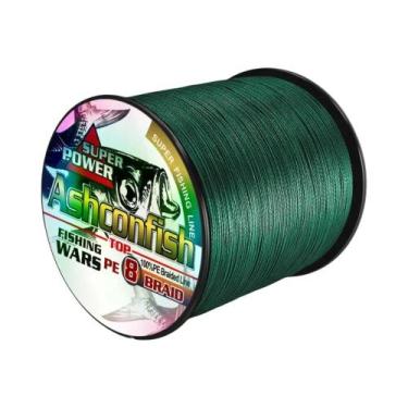 Imagem de Linha De Pesca Trançada De 8 Fios 500M 6-300LB Ashconfish Multifilamen