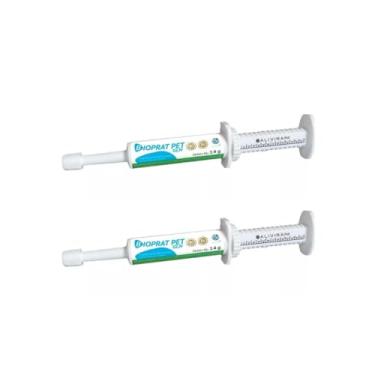 Imagem de Combo 2x Probiotico Bioprat Pet Gln 14g Suplemento Alimentar Para Cães e Gatos