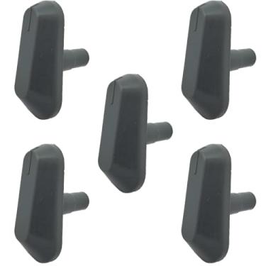 Imagem de Botão Fogão Ge Max Cinza Kit 5 Und