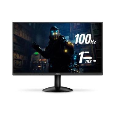 Imagem de Monitor Gamer AOC 23,8'' LED 100hz 1Ms HDMI VGA FullHD 24B30HM2