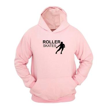 Imagem de Moletom Masculino Canguru Capuz Estampa Roller Skates-Masculino