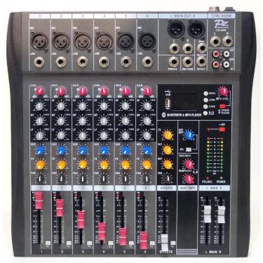 Imagem de Mesa de Som pz Pro Audio 6 Canais CS60B Usb Mp3 Efeitos