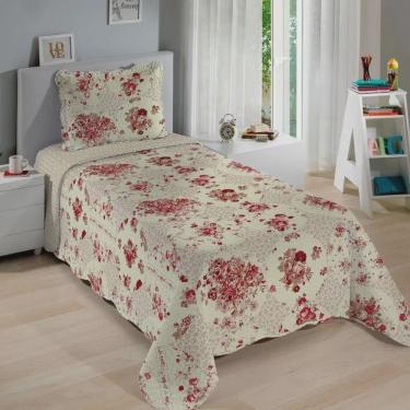 Imagem de Cobre Leito Solteiro com Porta Travesseiro Renove Dácia 15998 - Buettner por Bouton