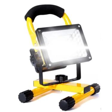 Imagem de Lanterna Holofote Led Recarregavel 30 Watts Longo Alcance