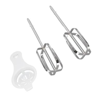 Imagem de 2pcs Mão Misturador Batedores e 1pcs Ovo Separador Anexos Conjunto, Aço Inoxidável Elétrico Mão Misturador Batedores Substituição Anexos