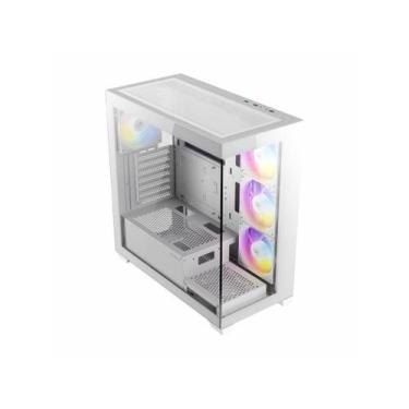 Imagem de Gabinete Gamer Antec Cx300 Rgb Elite Branco Lateral de Vidro Atx/Micro