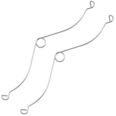 Imagem de S99140208 Clipe de mola de grade, clipe de mola para ventilador de banho compatível com ReVent RVL80, ventiladores/luminárias de banheiro Nutone-Scovil, substituição (QT, QTN, RB, RN, XB, XN, ZB, ZN