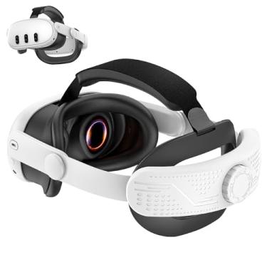 Imagem de VZNEK Comfort Head Strap for Meta Quest 3,Elite Strap Replacement with Enhanced Comfort Support, VR Gaming Immersion Accessories (for Quest 3)