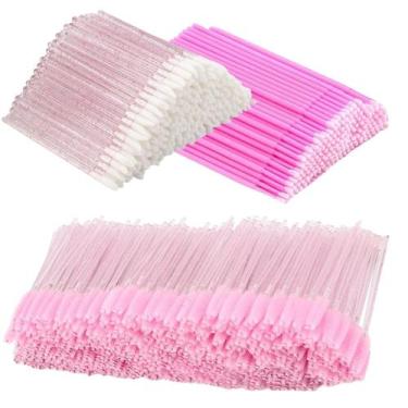Imagem de Kit Higiene Profissional 300 Peças - Escova Cílios, Microbrushes e Pin