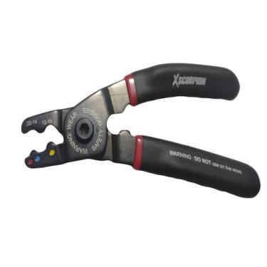Imagem de Alicate de climpar terminal 10-22 awg XSCORPION MC-5
