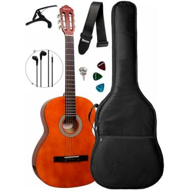 Imagem de KIT Violão Acústico Giannini Aço S14 N + Capa Luxo E Acessórios