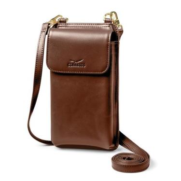 Imagem de Carteira Crossbody e Capa de Telefone Clássica para Mulheres