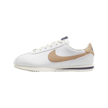 Imagem de Nike Tênis infantil Cortez (DM0950-110, branco/uva escura/marfim claro/cânhamo), Branco/Uva escura/marfim claro/cânhamo, 21