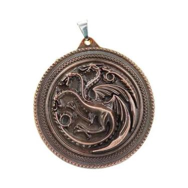 Imagem de Chaveiro Dragão Targaryen - Presente para Fãs de Game of Thrones, N178
