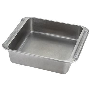 Imagem de Assadeira e Travessa de Alumínio Natural 23x23 Prata - Weck