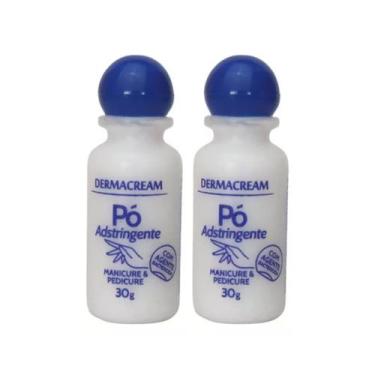 Imagem de Kit C2 Pó Adstringente Manicure e Pedicure 30g - Dermacream - Botanic 