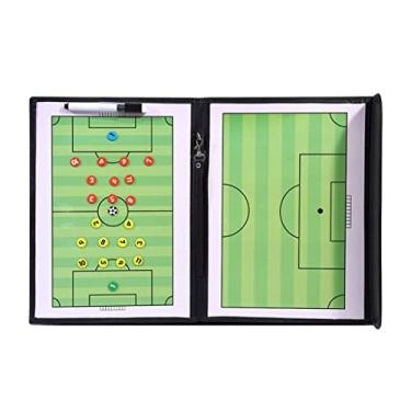 Imagem de Kit de licencia magnética para treinadores de / futebol americano Prancheta Kit de licencia magnética com apagador a seco, caneta , 31,5 x , Futebol americano